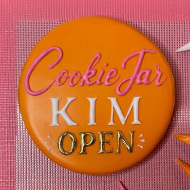 A Cookie Jar Kim OPEN cookie